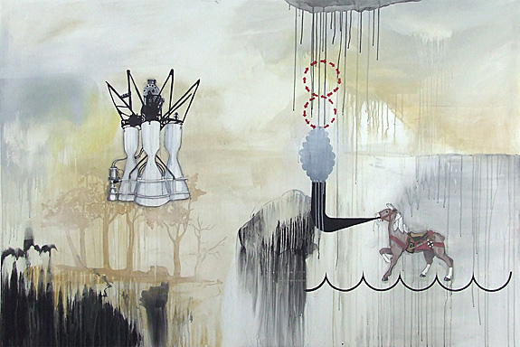 Joshua Field , Ariadne’s Borrowed Thread, Painting